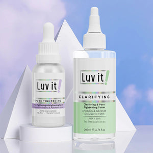 Luv it Pore Minimizer Serum & Pore Refining Facial Toner