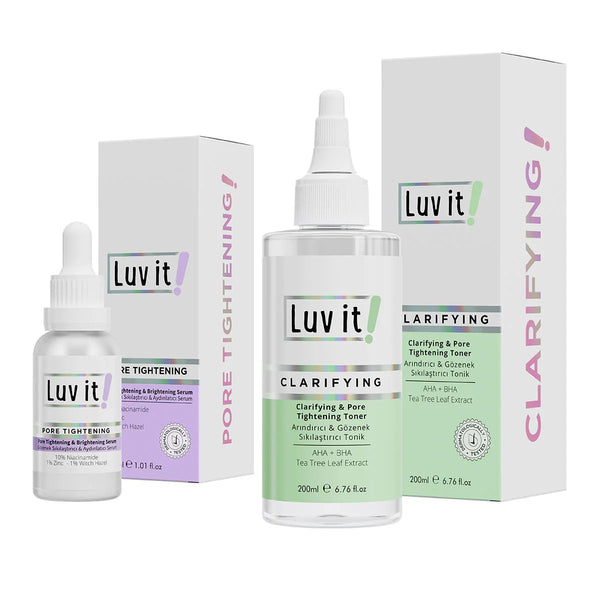 Luv it Pore Minimizer Serum & Pore Refining Facial Toner
