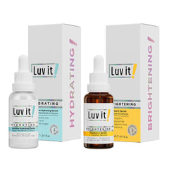 Coffret de soins hydratants et sérum à la vitamine C Luv it