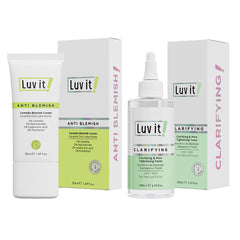 Luv it Toner & Centella Blemish Cream Skincare Set