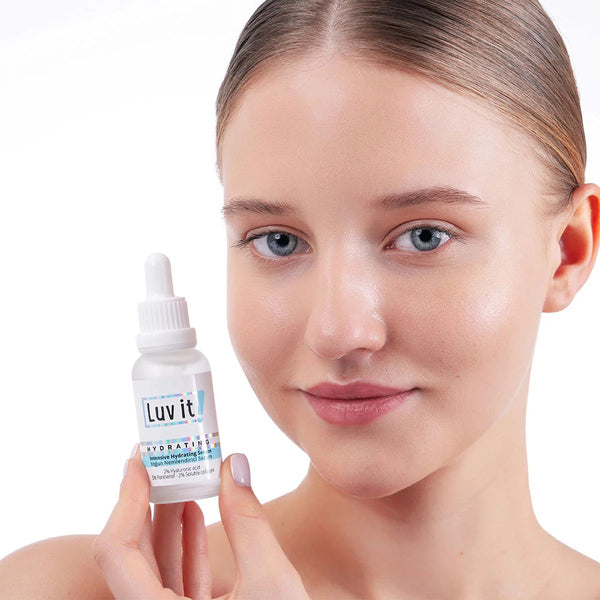 Coffret de soins hydratants et sérum à la vitamine C Luv it