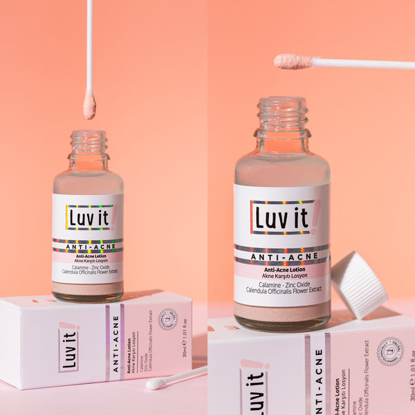 Luv it Anti-Akne Lotion gegen Pickel, Mitesser & Hautunreinheiten 30 ml