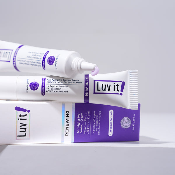 Crème contour des yeux anti-âge Luv it contre les rides et les cernes 15 ml