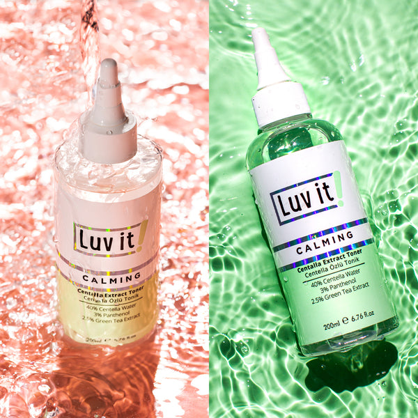 Luv it Centella Extract Toner - Soothing & Moisturizing Facial Toner 200ml