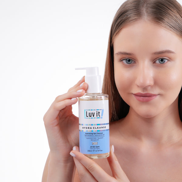 Coffret nettoyant Luv it : gel nettoyant hydratant et huile nettoyante