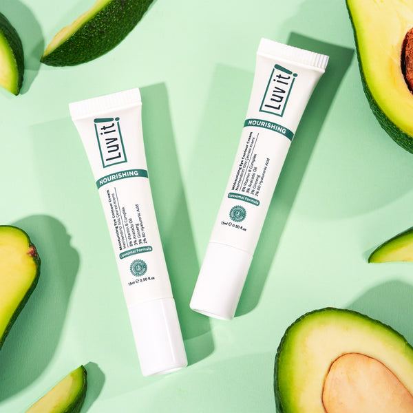 Crème contour des yeux Luv it Avocado Intens pour les cernes et les poches 15 ml